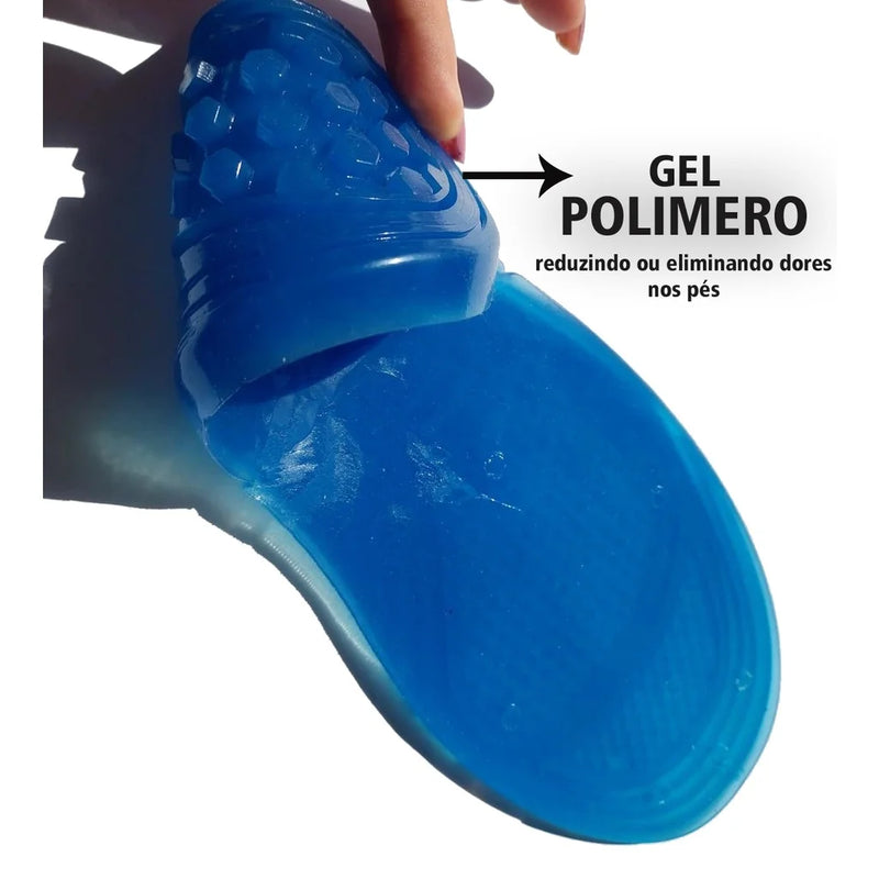 Palmilha ortopédica de silicone